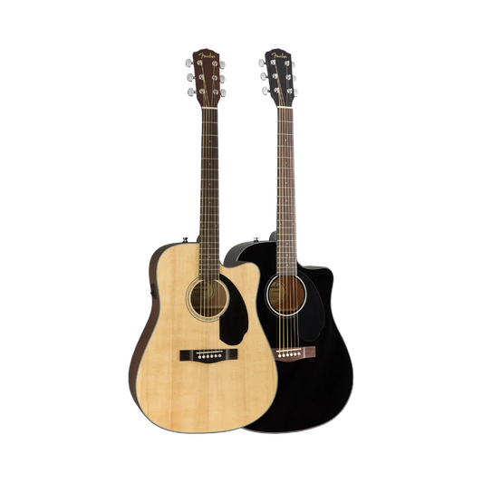 Fender CD-60SCE Dreadnought Electro-Acoustic Guitar (Multiple Colors Available)