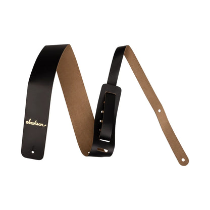 Jackson Leather Guitar Strap, Black
