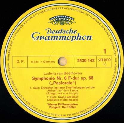 Beethoven Symphony No. 6 “Pastorale” Karajan & Berlin Philharmonic 12" Vinyl