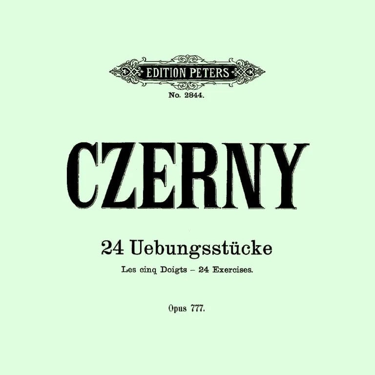 Czerny Op 777 Music Book