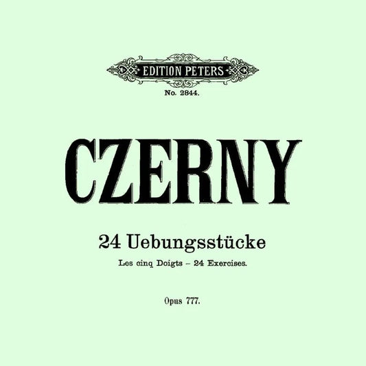 Czerny Op 777 Music Book
