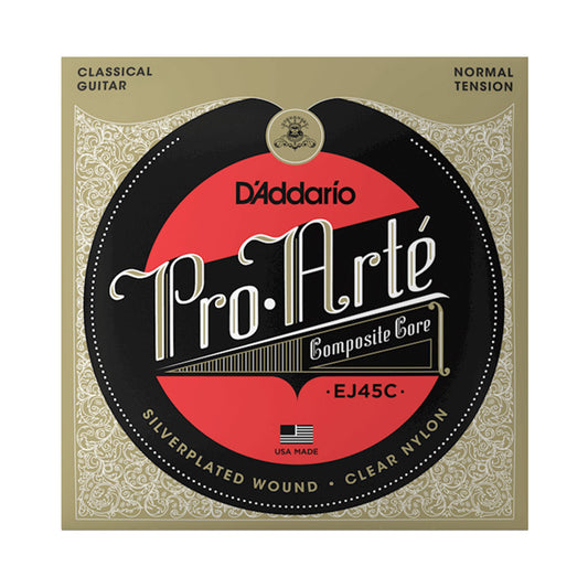D’addario Ej45C Pro-Arte Normal Tension Composite Core Classical Guitar Strings