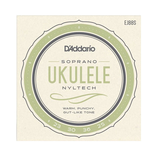 D’addario EJ88S Nyltech Soprano Ukulele Strings