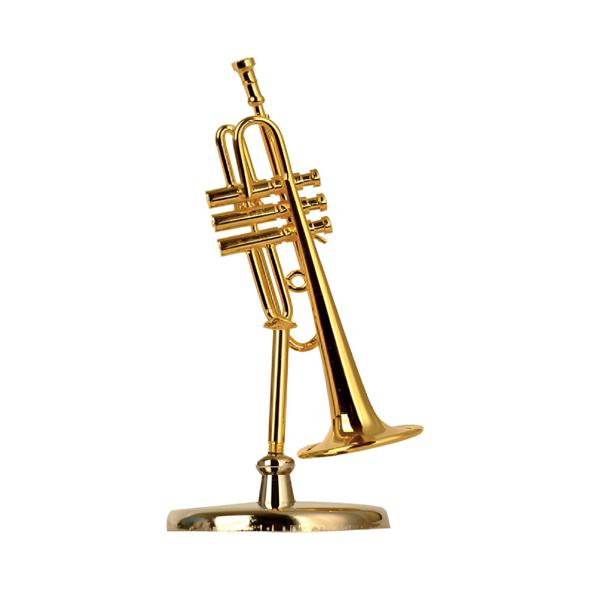 Signature MG-204 Mini Trumpet Statue – Gold Finish