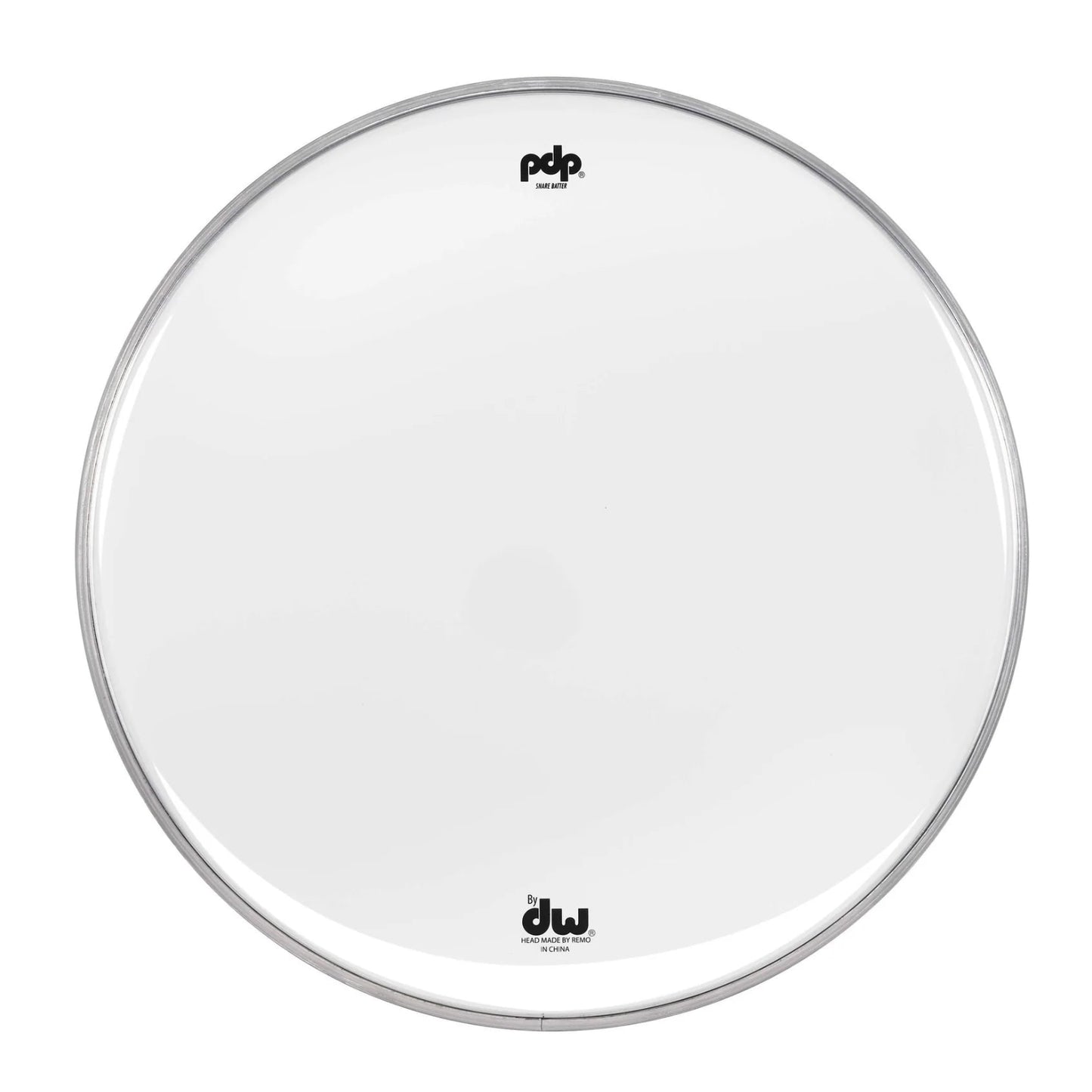 PDP 12" Clear Smooth Snare Head, Chad Smith Signature