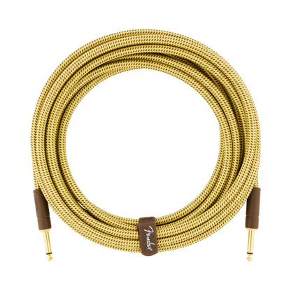 Fender Deluxe Series Instrument Cable, Straight/Straight, 10', Tweed