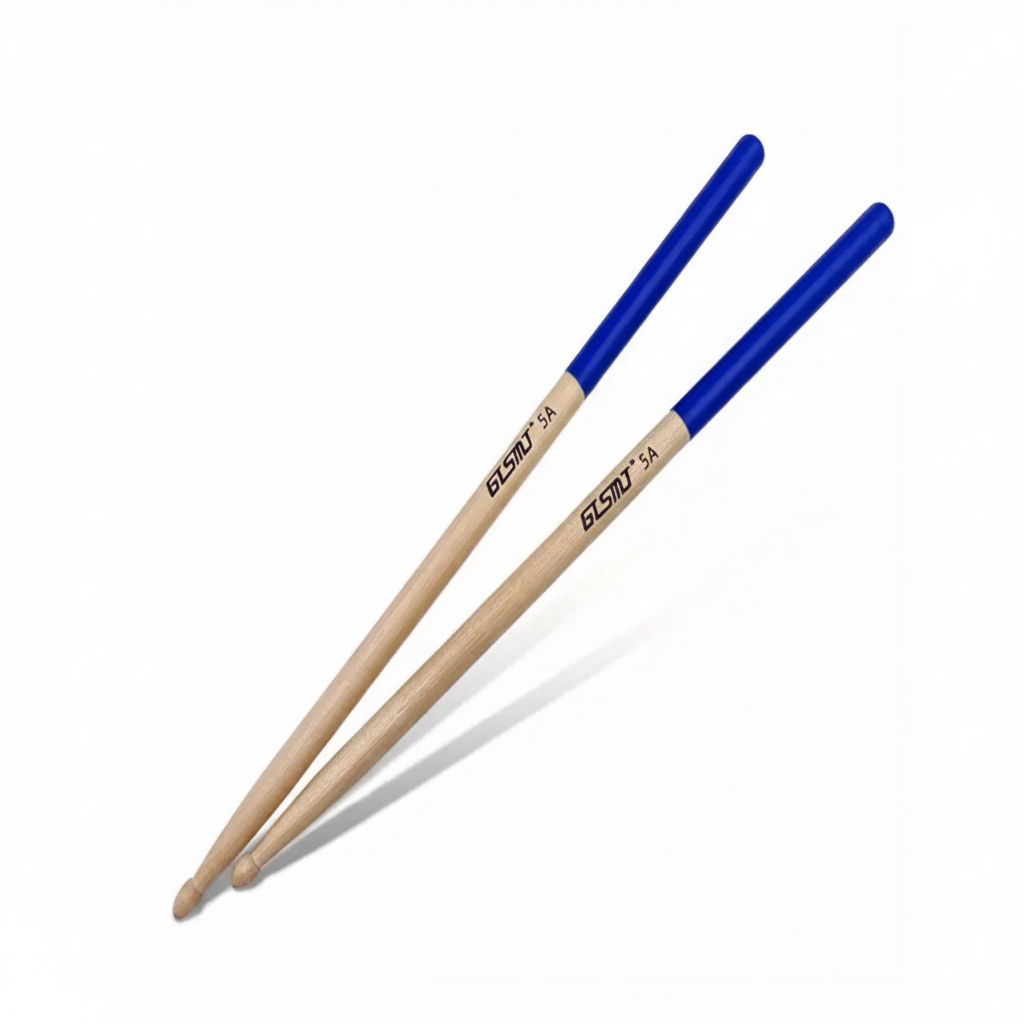 5A Maple Drum Sticks – Non-Slip Grip (Multiple Colors Available)