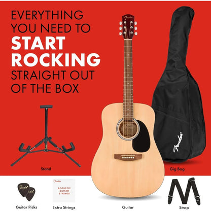 Fender FA-25 Acoustic Guitar Pack