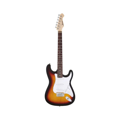 Aria Pro SSS & Fender Frontman 10G Electric Guitar Bundle