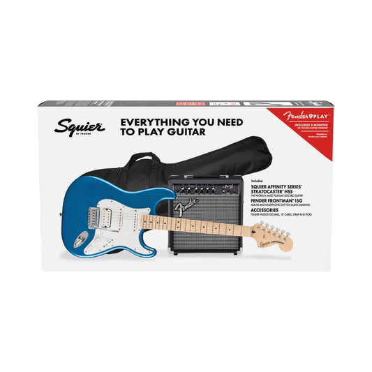 Fender Squier Affinity Series Stratocaster HSS Electric Guitar Pack