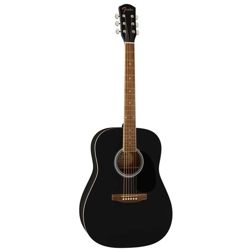 Fender FA-25 Dreadnought Acoustic Guitar, WN Black
