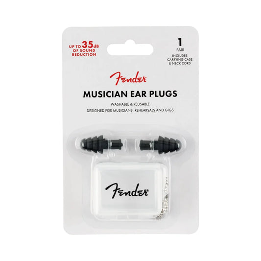 Fender Musician Series Black Ear Plugs