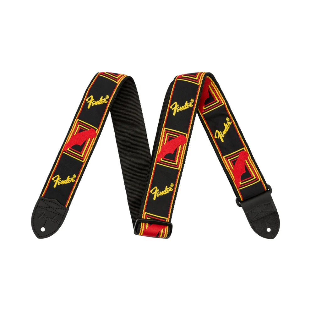 Fender Monogrammed Strap, 2" (Multiple Colors Available)