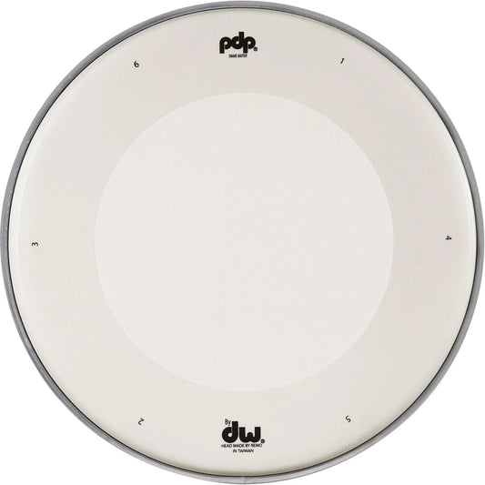 PDP 12" White Coated Dry Snare Head