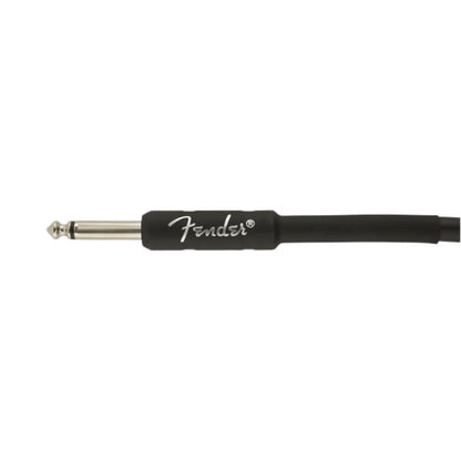 Fender Professional Series Instrument Cable, Straight-Angle, 10', Black