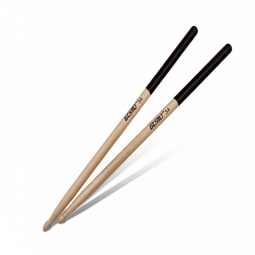 5A Maple Drum Sticks – Non-Slip Grip (Multiple Colors Available)