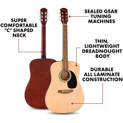 Fender FA-25 Acoustic Guitar Pack