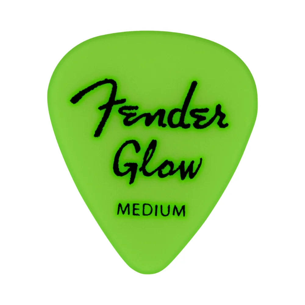 Fender Glow In The Dark 351 Picks, 12-Pack