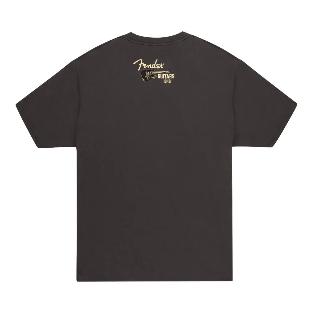 Fender Wings To Fly T-Shirt, Vintage Black, M