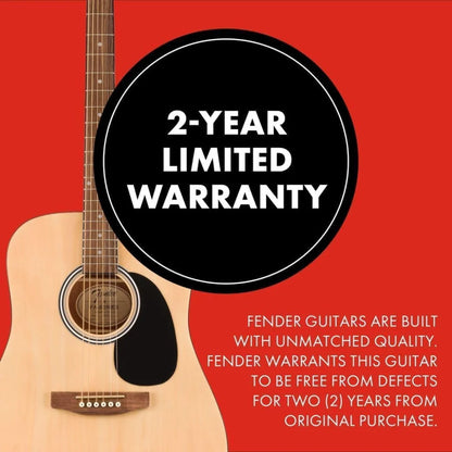 Fender FA-25 Acoustic Guitar Pack