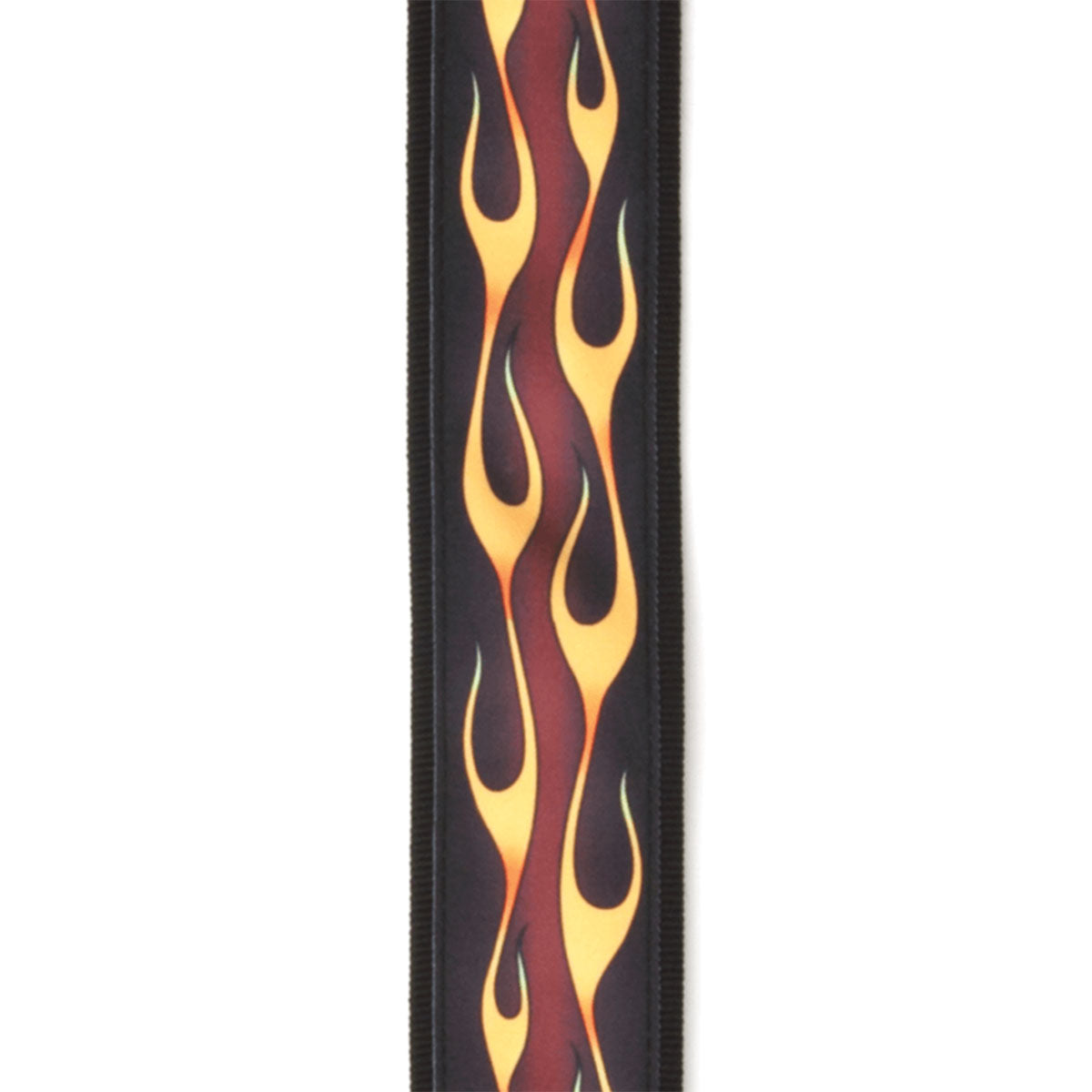 D’addario 50F09 Nylon Woven Hot Red Rod Flame Guitar Strap