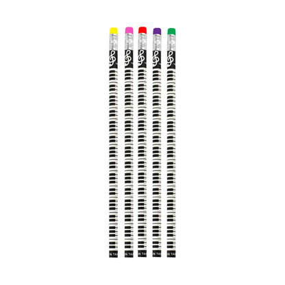 Signature MG-5 Wooden Musical Piano Pencil