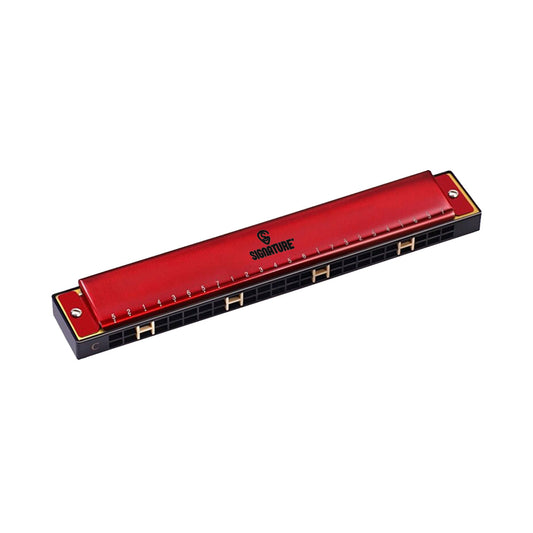 Signature HARC24H 24-Hole Stainless Steel Harmonica