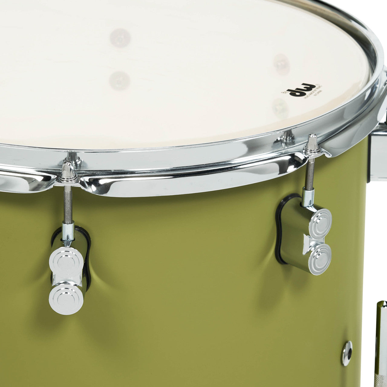 PDP Concept Maple 5-Piece Shell Pack 22", Satin Olive, Chrome Hardware