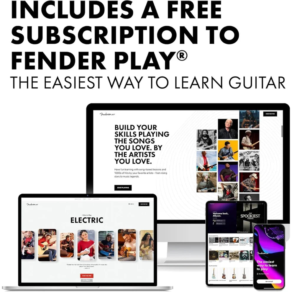 Fender FA-25 Acoustic Guitar Pack