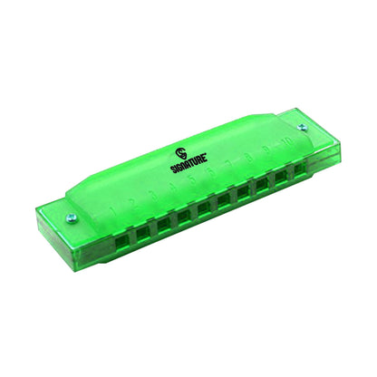 Signature HARP10H 10-Hole Plastic Harmonica