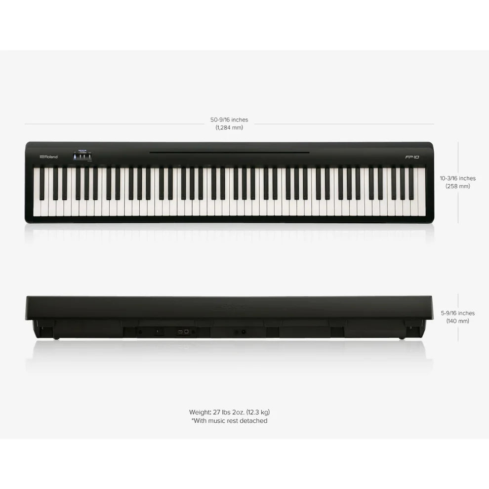 Roland FP-10-BK Digital Piano