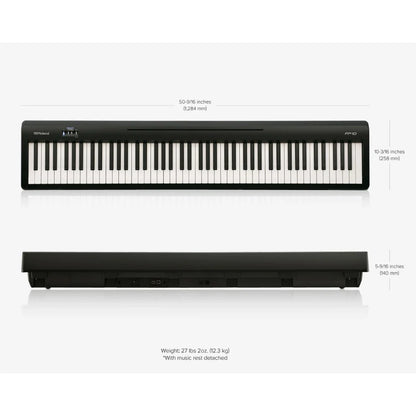 Roland FP-10-BK Digital Piano