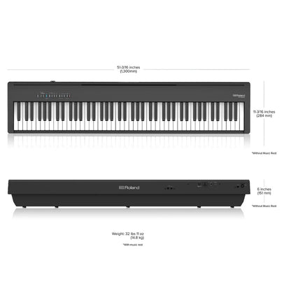 Roland FP-30X-BK Digital Piano