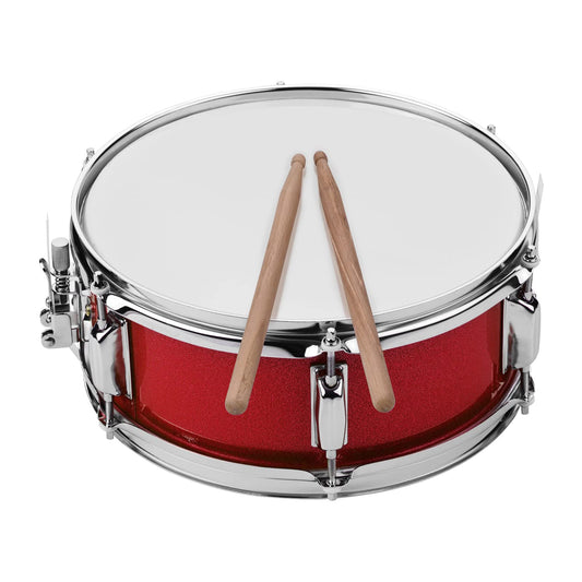 Power Beat 14 Inch Snare Drum Head with Drumsticks and Shoulder Strap & Drum Key