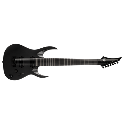 S by Solar AB4.7C 7-String Electric Guitar – Carbon Black Matte
