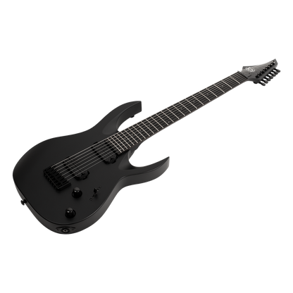S by Solar AB4.7C 7-String Electric Guitar – Carbon Black Matte