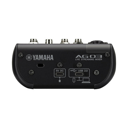 Yamaha AG03MK2 3-Channel Live Streaming Loopback Audio interface