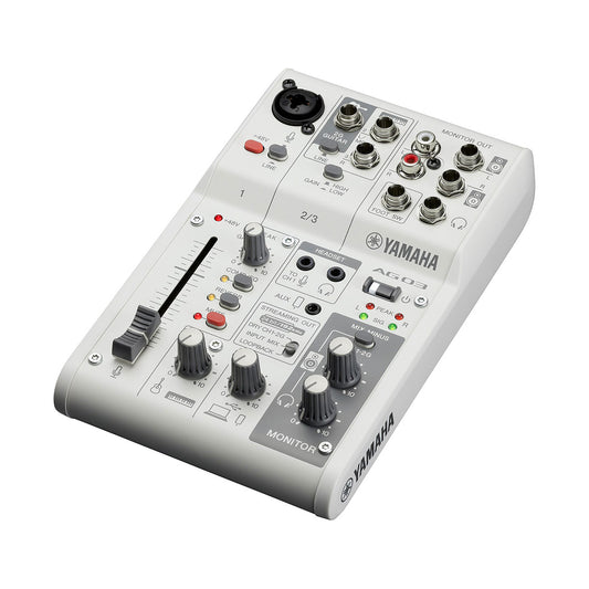 Yamaha AG03MK2 3-Channel Live Streaming Loopback Audio interface