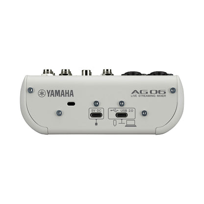 Yamaha AG06MK2 6-Channel Live streaming Mixer