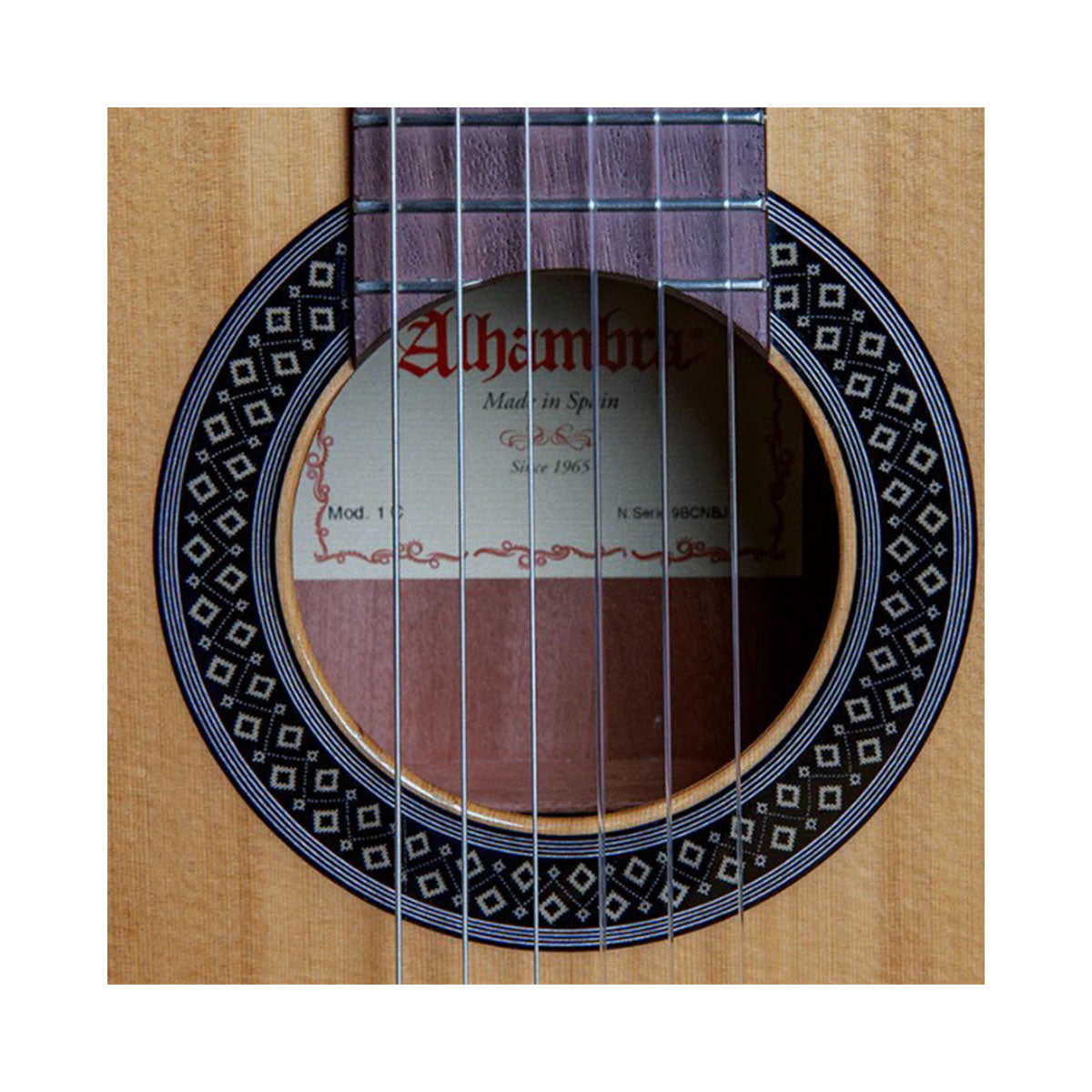 Alhambra 1C Classic Guitar – Hybrid Terra