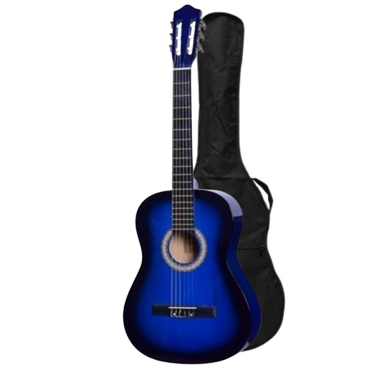 Classical Guitar MB39 - Blue Color with Bag