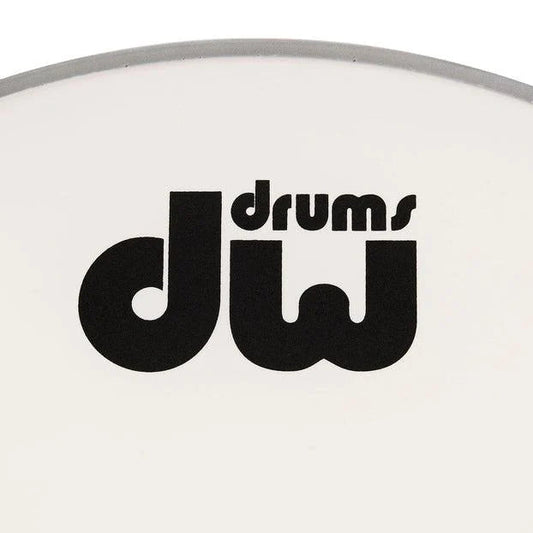 DW Bass Drum Logo Sticker, Black