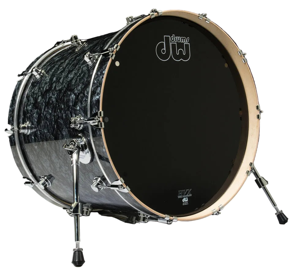 DW Performance Series Black Diamond Finish 5pcs. Shell Drum Set