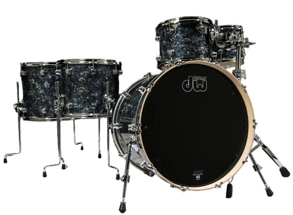 DW Performance Series Black Diamond Finish 5pcs. Shell Drum Set