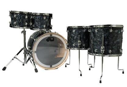 DW Performance Series Black Diamond Finish 5pcs. Shell Drum Set