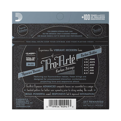 D’addario EJ45FF Pro-Arte Normal Tension Carbon Classical Guitar Strings