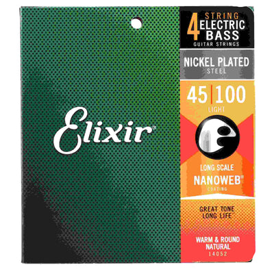 Elixir Strings Bass 4-String Nanoweb Light