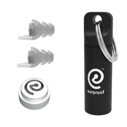 Earproof Pro Platinum Earplugs 15 dB with Container