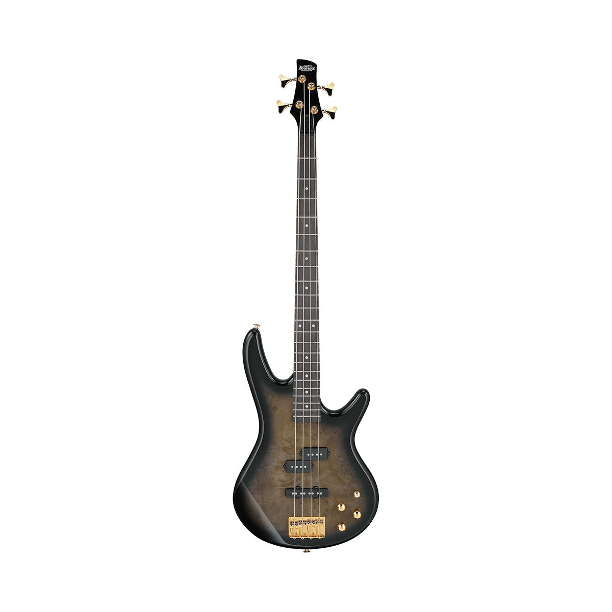 Ibanez GSR200PC 4-String Bass Guitar – Transparent Pale Black Burst