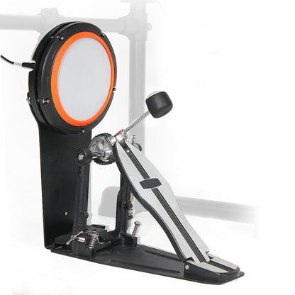 Electronic Drum Kit with Mesh Pads, Bluetooth & USB MIDI